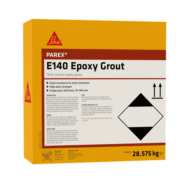 Parex E140 Epoxy Grout Outer Pack 28.575kg 631132 Gbr