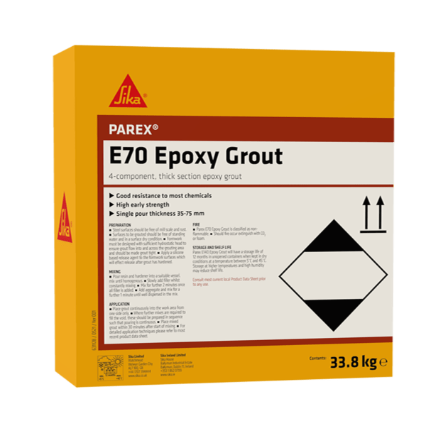 Parex E70 Epoxy Grout Outer Pack 33.8kg 631077 Gbr