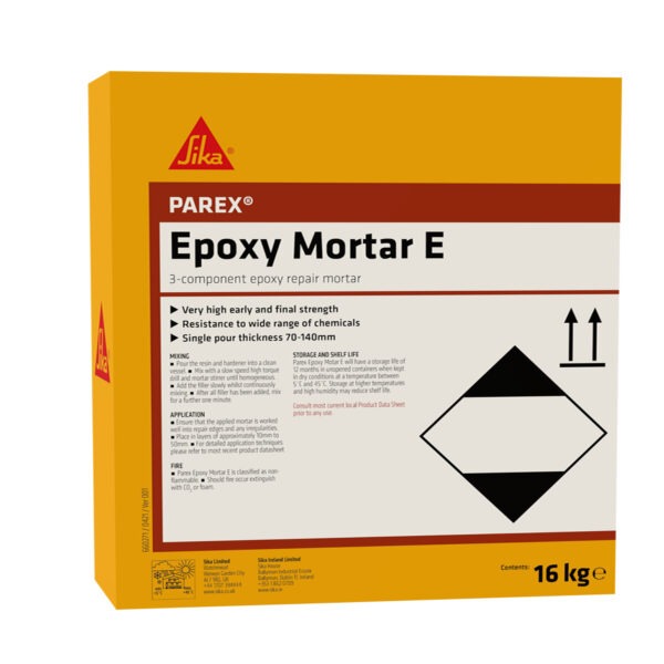 Parex Epoxy Mortar E Outer Pack 16kg 660271 Gbr