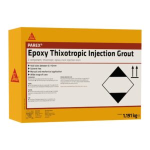 Parex Epoxy Mortar Thixotropic Injection Grout Outer Pack 1.191kg 660387 Gbr