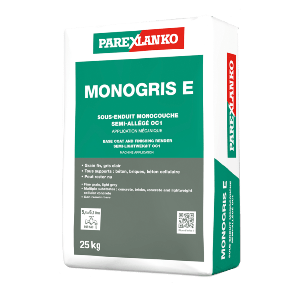 Gbr Parex Monogris E Pack 25kg 674154 Parmonogris25